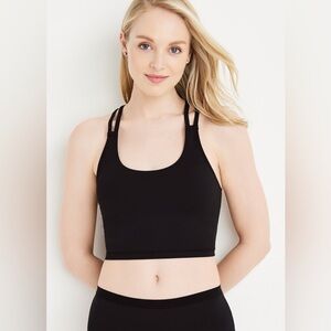 Maurice’s Active Longline Strappy Black Bralette